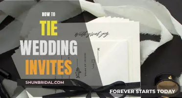 Creative Ways to Tie Your Wedding Invites Together