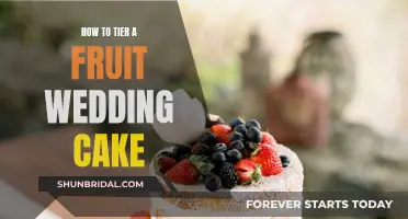 Tiered Fruit Wedding Cake: A Step-by-Step Guide