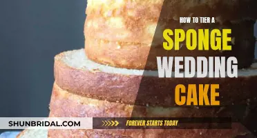 Tiers of Joy: Mastering the Art of Sponge Wedding Cakes