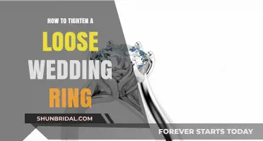 Loose Wedding Ring? Here's How to Tighten It