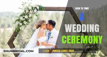 Perfect Timing: Crafting a Seamless Wedding Ceremony Schedule