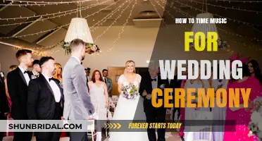 Perfect Wedding Ceremony Music Timing: Tips for a Seamless Soundtrack