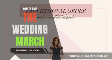 The Perfect Timing for Wedding Marches