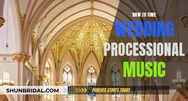 Timing Wedding Processional Music: A Step-by-Step Guide