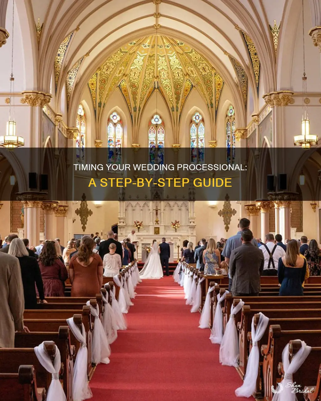 how to time wedding processional