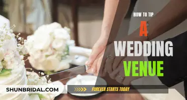 Tipping Etiquette for Wedding Venues
