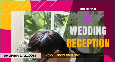 Tipping Etiquette: Wedding Reception Edition