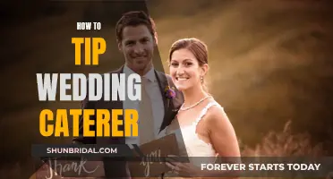 Tipping Wedding Caterers: A Guide to Showing Your Appreciation