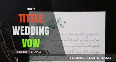 Crafting Heartfelt Wedding Vows: Tips for a Personalized Promise