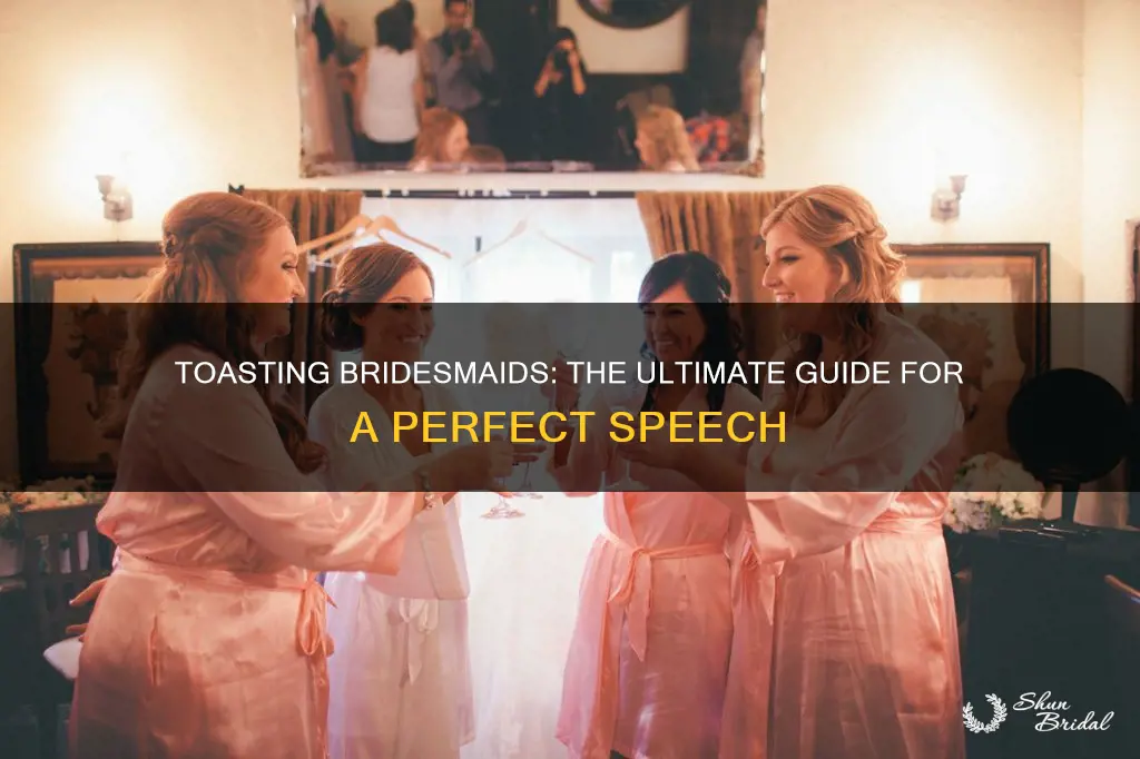 how to toast bridesmaids