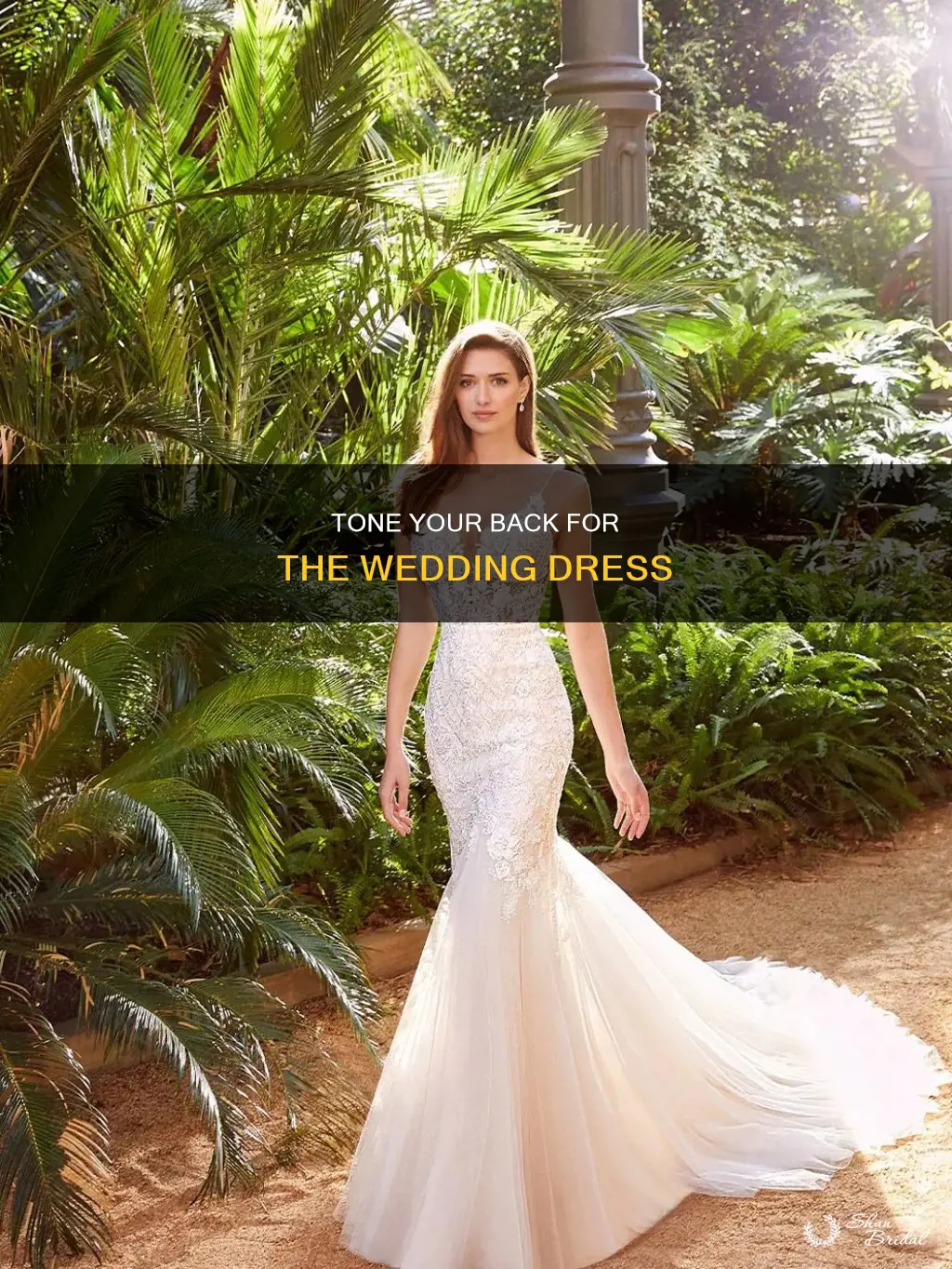 how to tone back for wedding dress