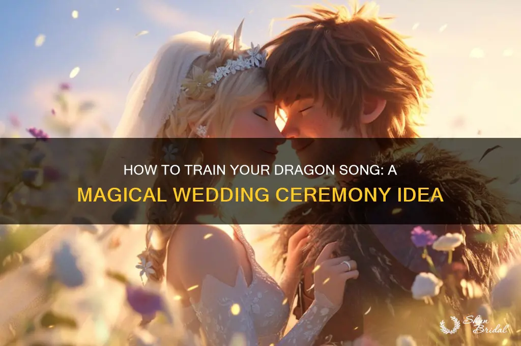 how to train your dragon song wedding ceremony