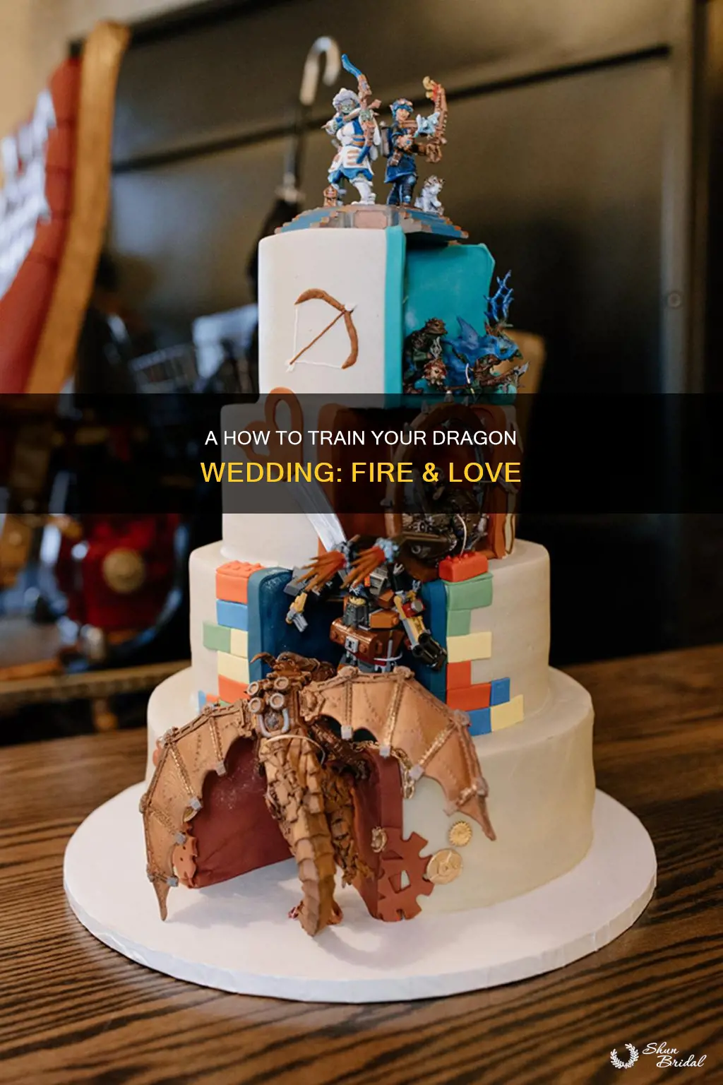 how to train your dragon themed wedding