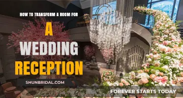 Transforming a Room for Your Dream Wedding Reception