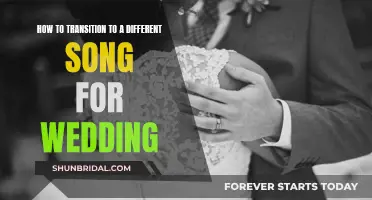 Transitioning Songs: A Guide to Seamless Wedding Music