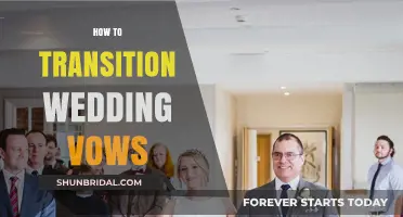 Seamlessly Transitioning Wedding Vows: Tips for a Smooth Ceremony Flow
