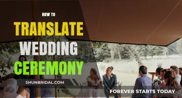 Translating Your Wedding Ceremony: A Guide to Multilingual Celebrations