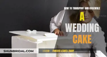 Transporting and Assembling a Wedding Cake: A Step-by-Step Guide