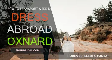Transporting Your Wedding Dress: Oxnard to Abroad