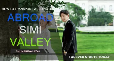 Transporting Your Wedding Dress Abroad: Simi Valley Tips