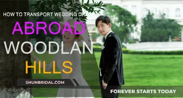 Transporting Your Wedding Dress: Woodland Hills Guide