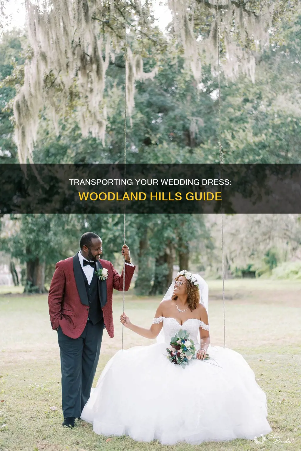 how to transport wedding dress abroad woodland hills