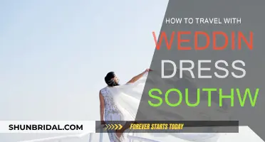 Traveling with a Wedding Dress: Southwest Tips