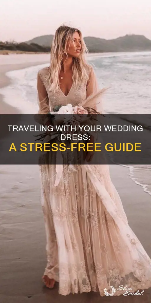 how to travel with wedding dress