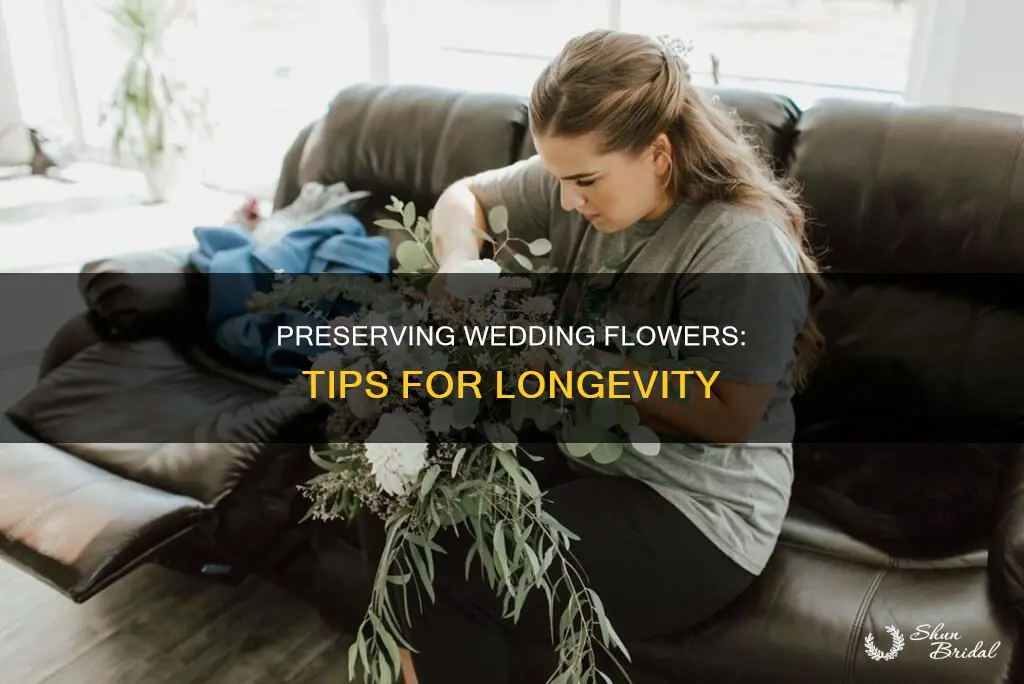 how to treat wedding flowers to last for a wedding