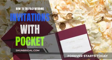 Tri-Fold Wedding Invitation Pockets: Easy Step-by-Step Guide