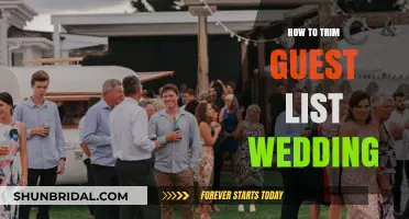 Smart Strategies to Trim Your Wedding Guest List Stress-Free