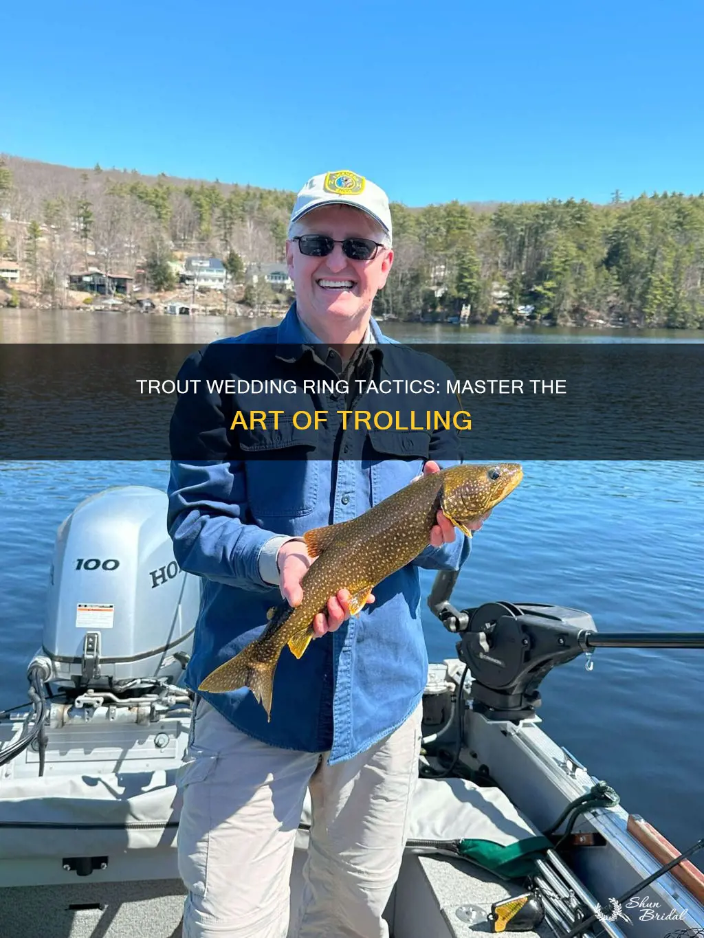 how to troll a wedding ring for trout