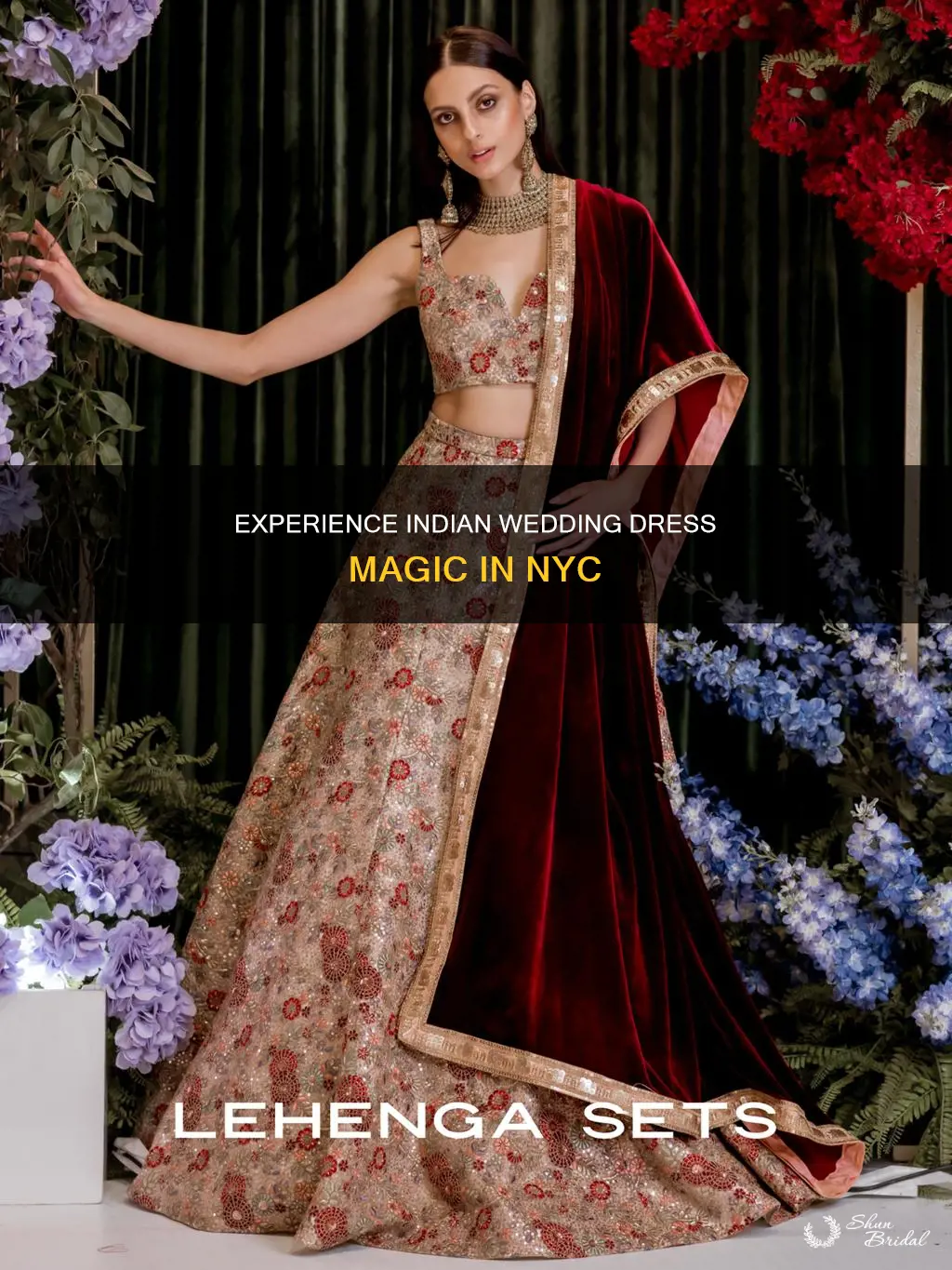 how to try on indian wedding dress nyc