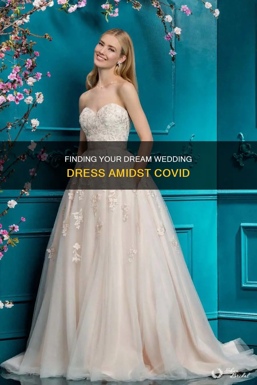 how to try on wedding dresses during covid