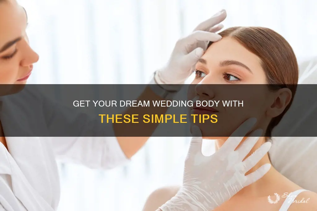 how to tune up your body for a wedding dress