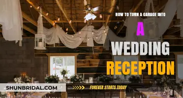 Transforming Your Garage into a Wedding Reception Venue