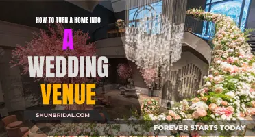 Transforming Your Home into a Wedding Venue