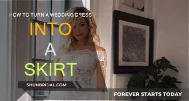 Transforming Wedding Dresses: Create a Skirt, Keep Memories