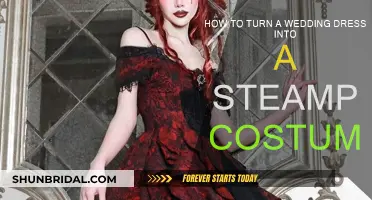 Transforming Wedding Dresses: Steampunk Style