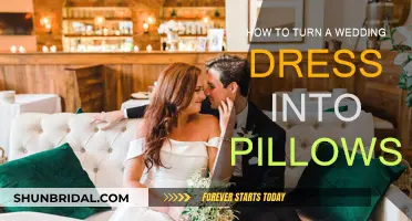 Transforming Wedding Dresses: Charming Pillows