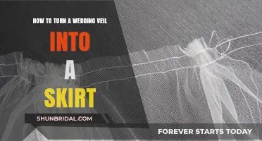 Transform Your Wedding Veil into a Stunning DIY Skirt