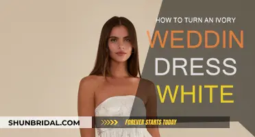 Ivory to White: Restoring Your Wedding Dress