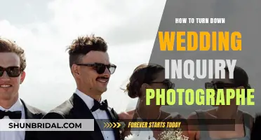 Turning Down Wedding Photography Inquiries with Grace