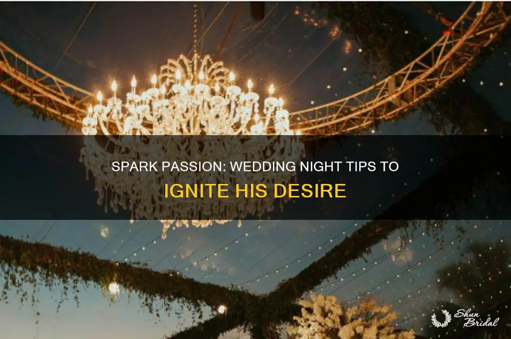 how to turn him on on wedding night