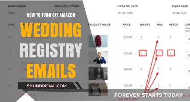 Stop Amazon Wedding Registry Emails: A Step-by-Step Guide