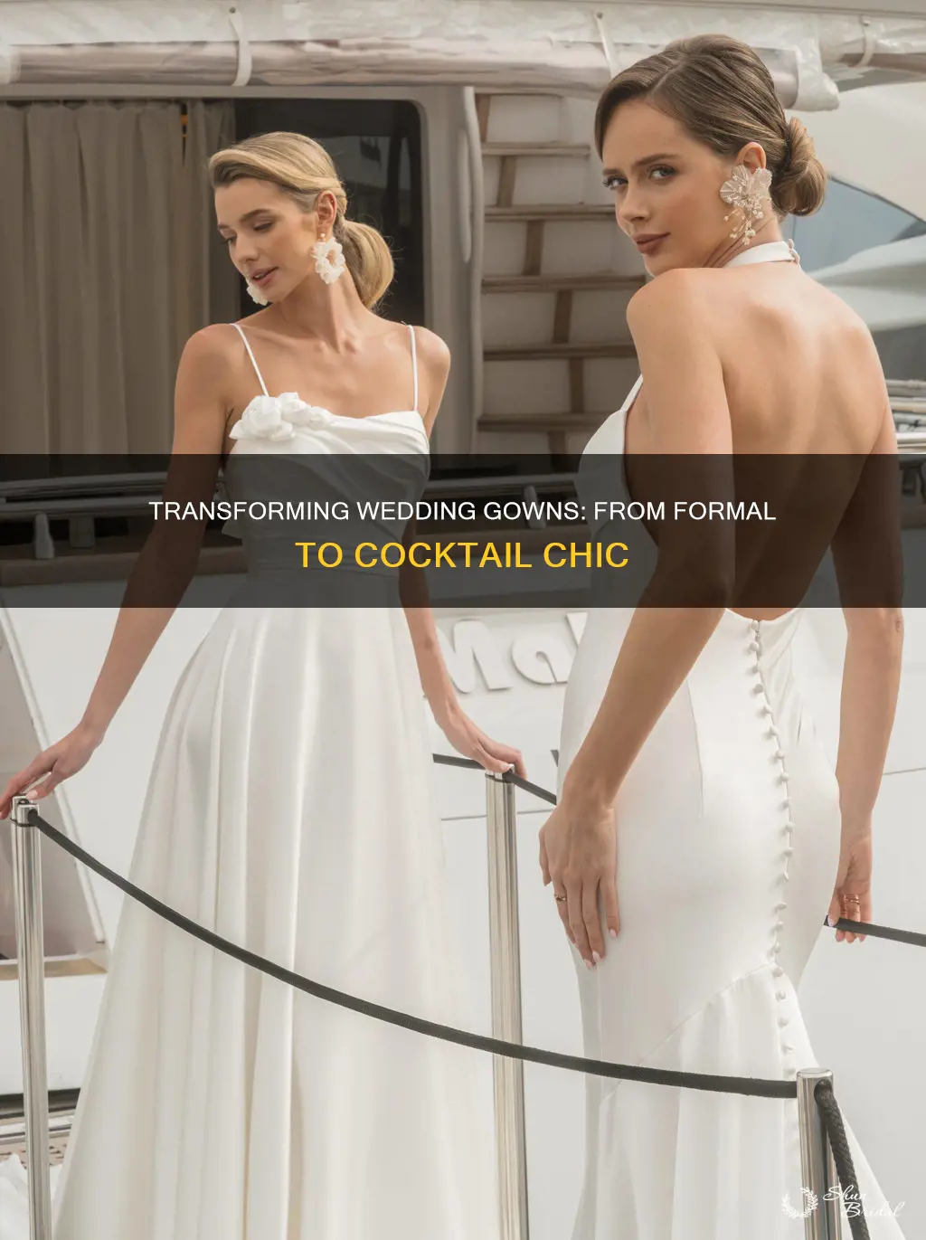 how to turn wedding dress into a cocktail dress