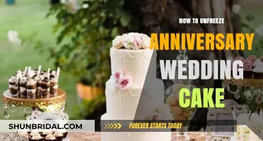 Reviving Your Anniversary Cake: Simple Steps to Unfreeze and Enjoy