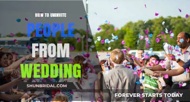 Gracefully Reducing Your Guest List: How to Uninvite Wedding Guests