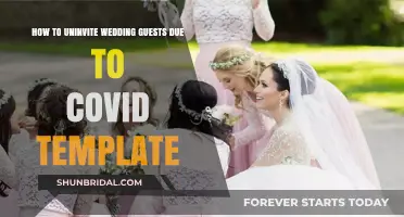 Gracefully Reducing Wedding Guest List Amid COVID: A Template Guide