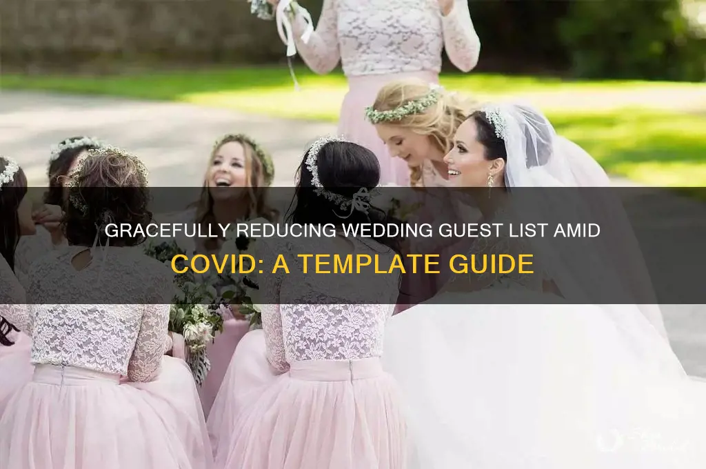 how to uninvite wedding guests due to covid template